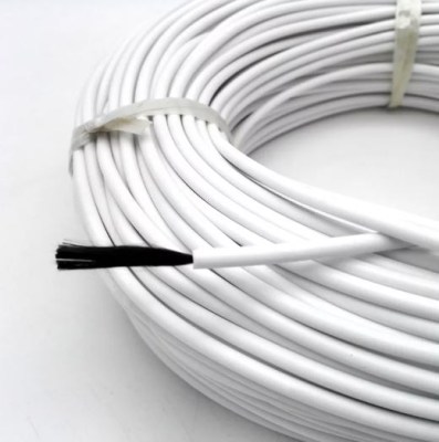 Нагревательный гибкий силиконовый кабель, 12-220 В, 2 мм